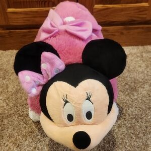 Disney Minnie Mouse Plush in Pink and Black Pillow Pet